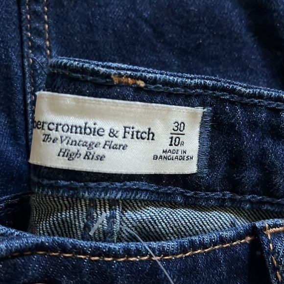 Abercrombie Vintage Flare jean size 10- NWT - Picture 3 of 8